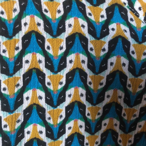 fox printed blouse - Picture 3 of 5